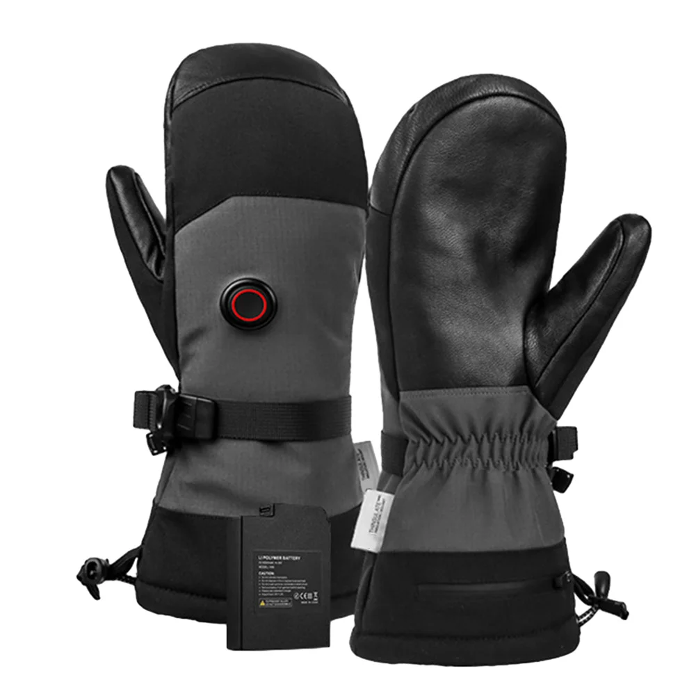 

1 Pair Winter Smart Heating Gloves Waterproof Electric Heating Gloves For Cycling Skiing Touchscreen Gloves For Men Women
