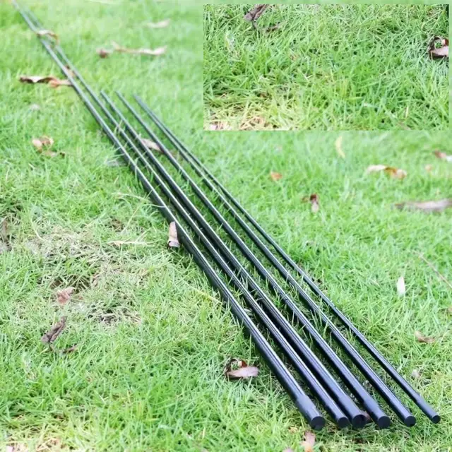 Sole Carbonfiber Solid Section Blank Fishing Rod Blanks 80cm 100cm 120cm  Tip Dia 3mm 4mm Butt Dia. 10mm 6mm 8mm 9mm 12mm