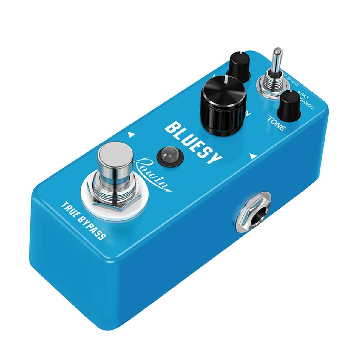 ABJQ LEF-321 Bluesy 오버드라이브 기타 페달 트루 바이패스 알루미늄 합금 쉘 기타 액세서리