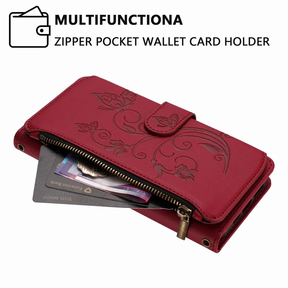 Universal Phone Bag Case with Zipper Wallet Cover
