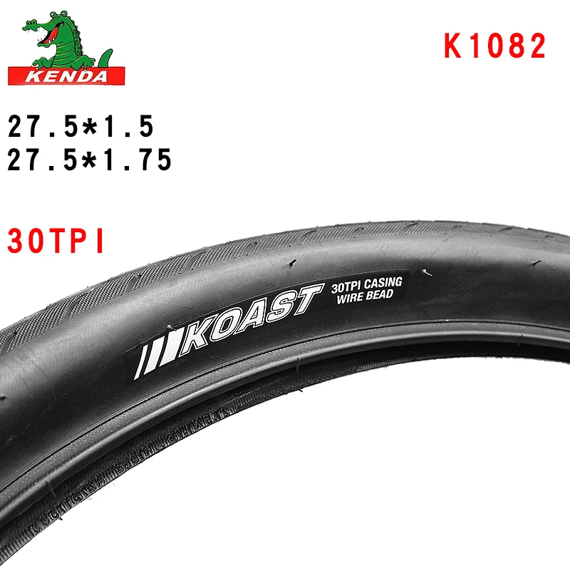 Kenda bicycle tire k1082 steel tire 30TPI 27.5inch 1.5 1.75 Mountain Road bike tires low resistance Pneu Bicicleta Tyres