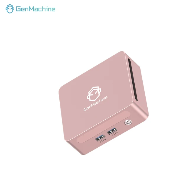 GenMachine AMD Ryzen 3 5475U Mini PC 16G RAM 256G ROM Windows 11 Ryzen 4.1GHz DDR4 3200Mhz RAM PC de jeu WIFI6 bricolage PC de jeu 6