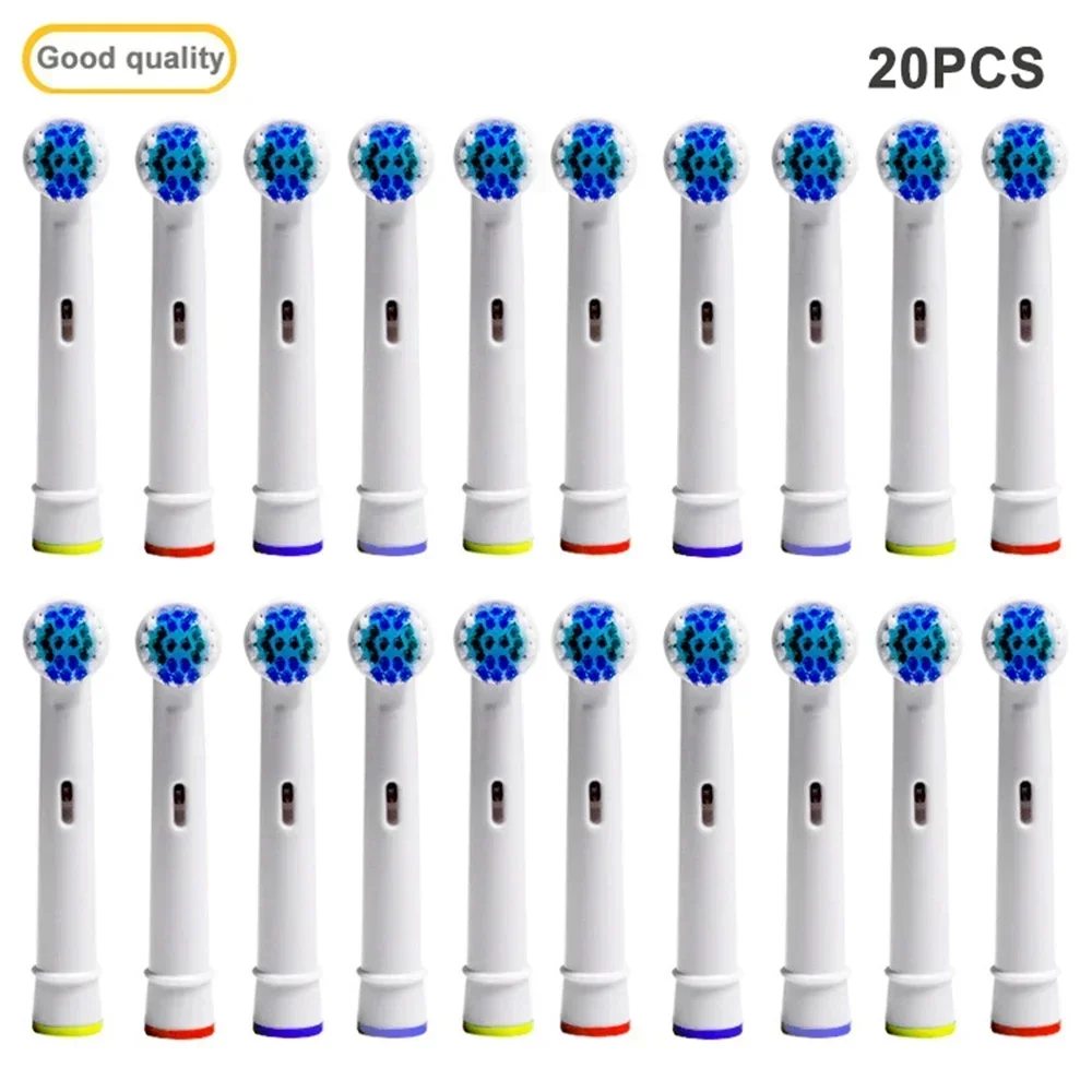 16/20pcs Electric Toothbrush Replacement Brush Heads for Oral B Sensitive Brush Heads Bristles D25 D30 D32 4739 3709