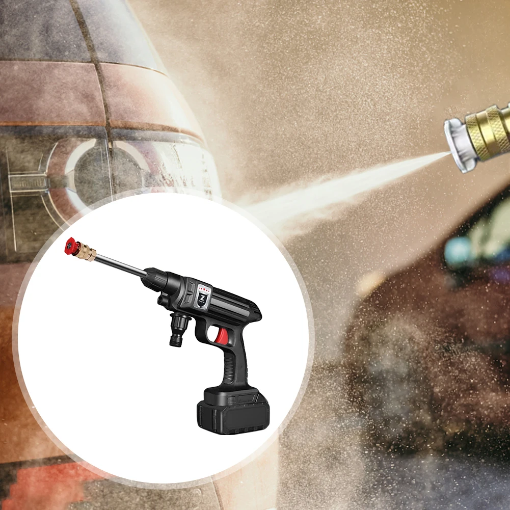 100Bar Cordless High Pressure Cleaner Washer Spray Water Gun 45000mAh Foam Generator Car Washing Machine Home Car Cleaning Tool 3