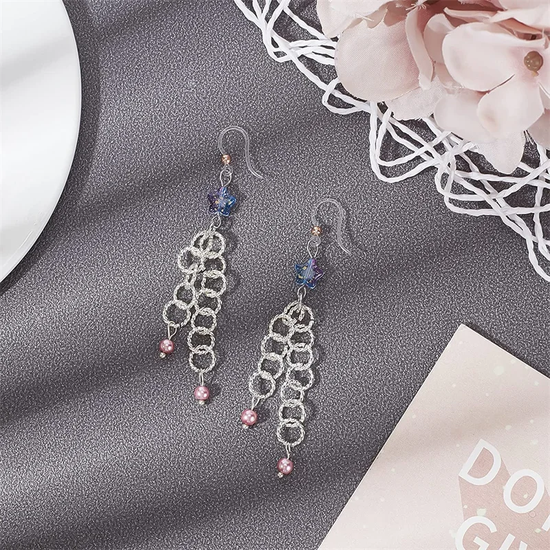 20 Stück/Lot Ohrringe mit Schlaufe, französische Ohrhaken und 20 Stück Ohrringe, Stopper, Stecker für DIY-Schmuckherstellung, Bastelteile – Detail 4