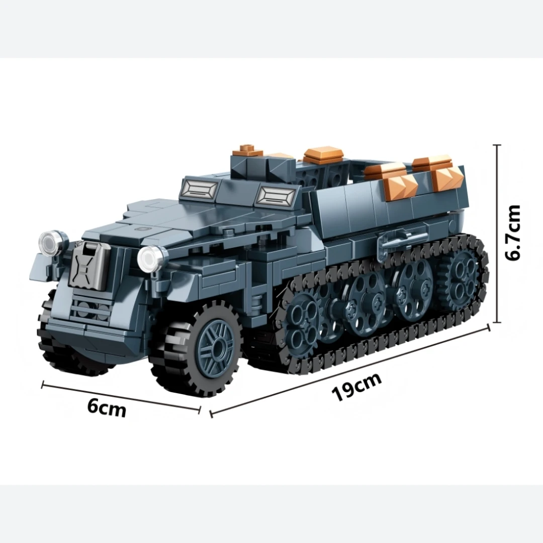 Armored Vehicle Building Blocks Set - Educational Toy and Perfect Gift for Christmas or Birthdays
