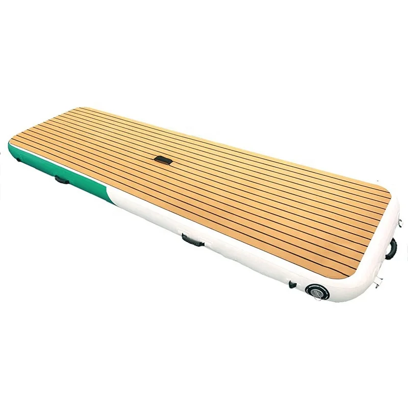 

antislip water mat yoga inflatable floating dock platform