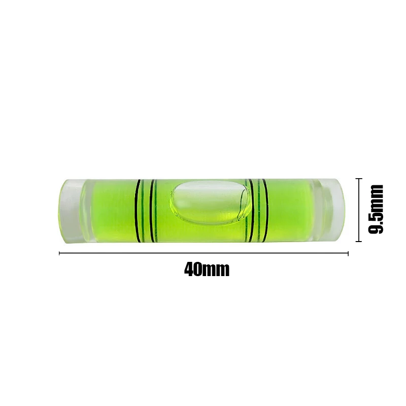 5Pcs Round Cylindrical Bubble Level Mini Spirit Level Bullseye Measurement Instrument Portable Measuring Tools