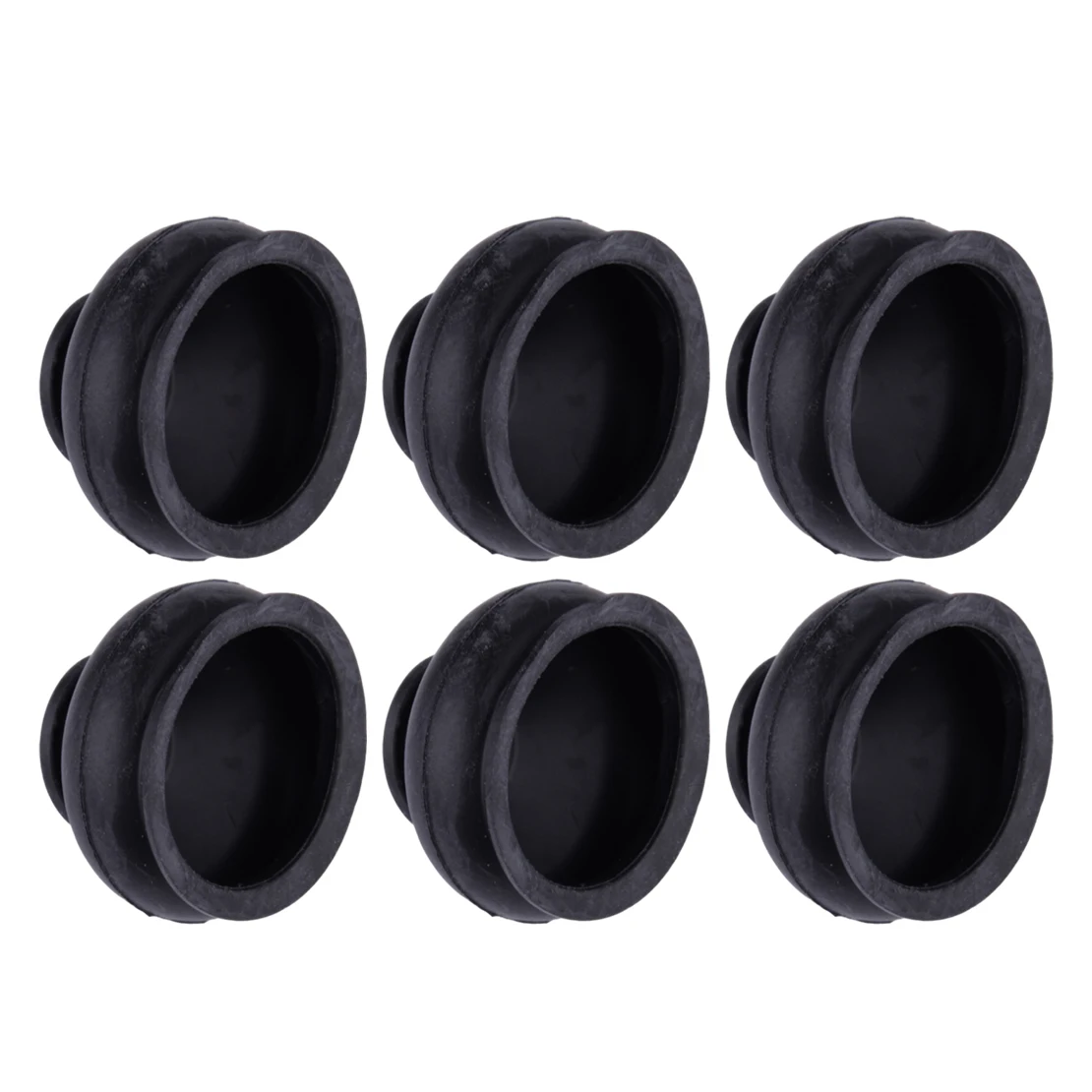 

6pcs 11mm Black Universal Car Tie Rod End Ball Joint Dust Boots Covers Gaiters Rubber