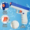 Cool No Manual Loading Required Water Gun Squirt Water Blaster Toy Without Charge Summer Swimming Pool Beach Fighting Play 13cm 2
