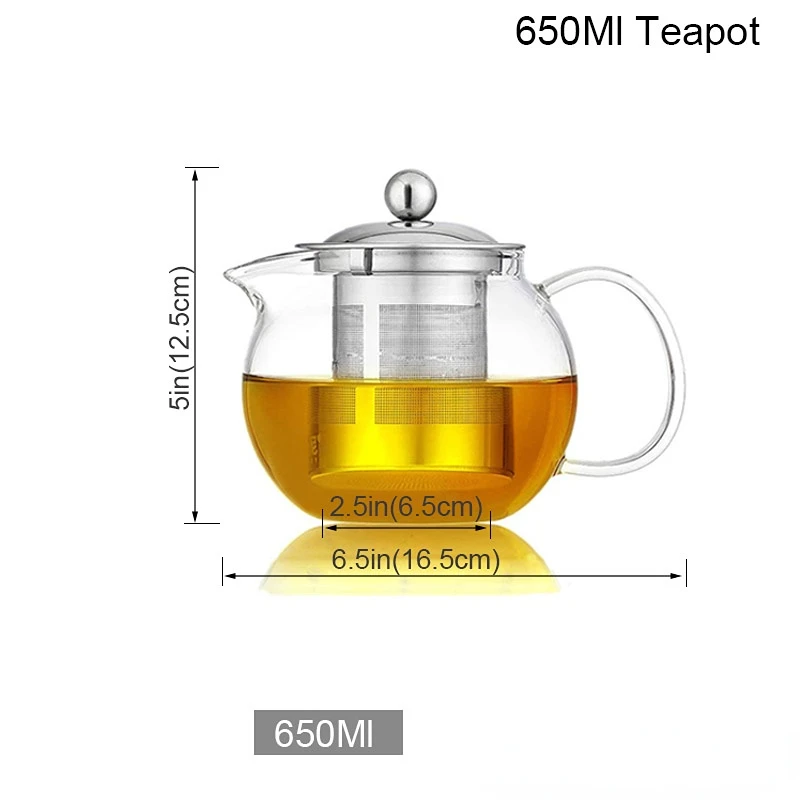 Spherical pot 650ml