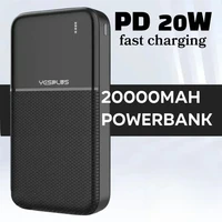 Suitable for Xiaomi Huawei Samsung External Battery PD20W 20000mAh Portable Power Bank USB TypeC 10000mAh Power Bank 2