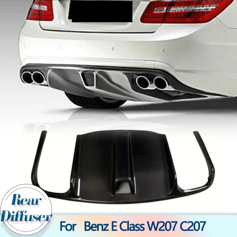 Car Rear Bumper Diffuser Lip For Mercedes Benz W207 C207 E63 AMG Coupe ...