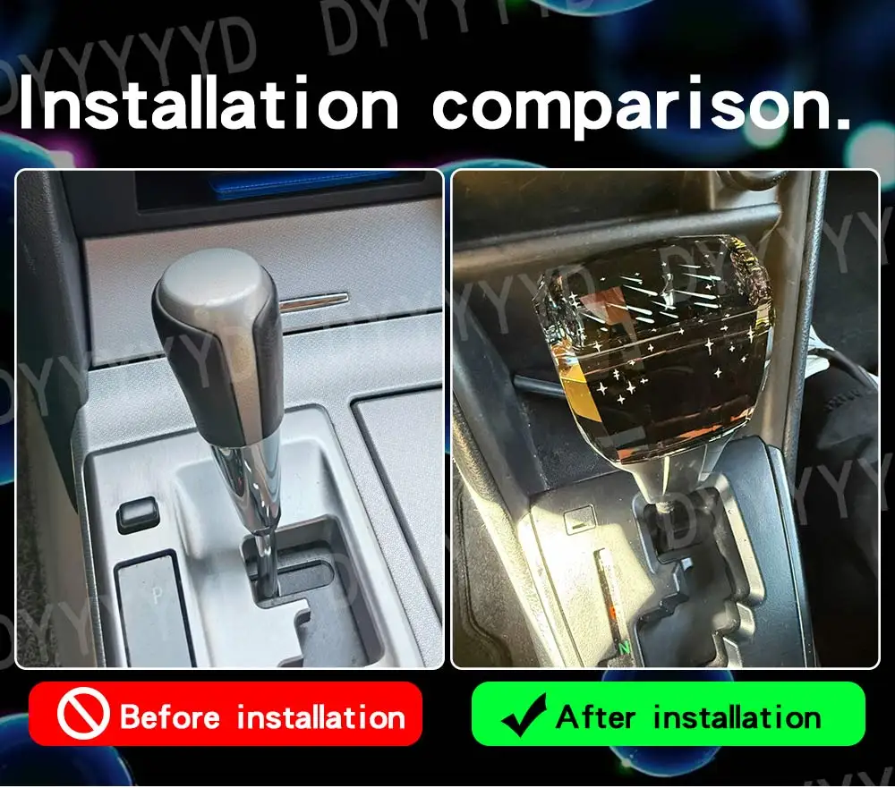 Gear Shift Knob Head Automatic Transmission Gearbox Handle For Toyota Rav4 Corol