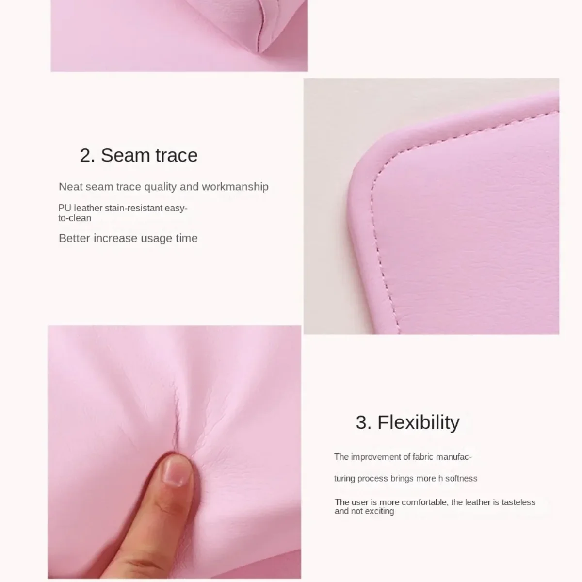 1pc Hand Rest for Nails Soft PU Leather Manicure Rectangle Nail Arm Hand Rest Pillow Holder Salon Nail Art Accessories Supplies
