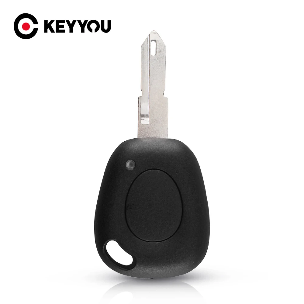 Keyyou 1 Pulsante Telecomando Portachiavi Shell Per Renault Megane Twingo Scenic Laguna Espace Clio Ne73 Copertura Chiave Auto Lama