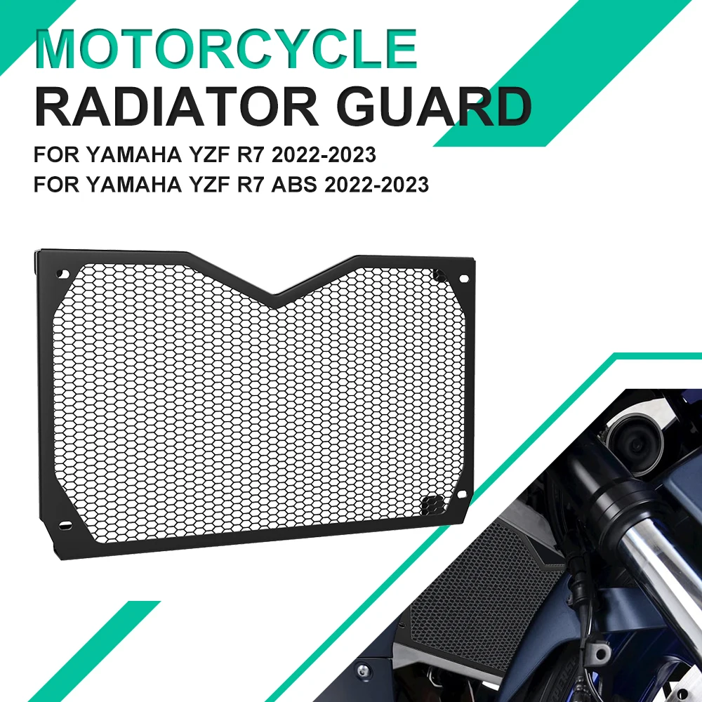

Motorcycle Accessories YZFR7 Radiator Grille Guard Protection Cover For Yamaha YZF-R7 YZF/yzf R7 2022 2023 Radiator Guard Grill