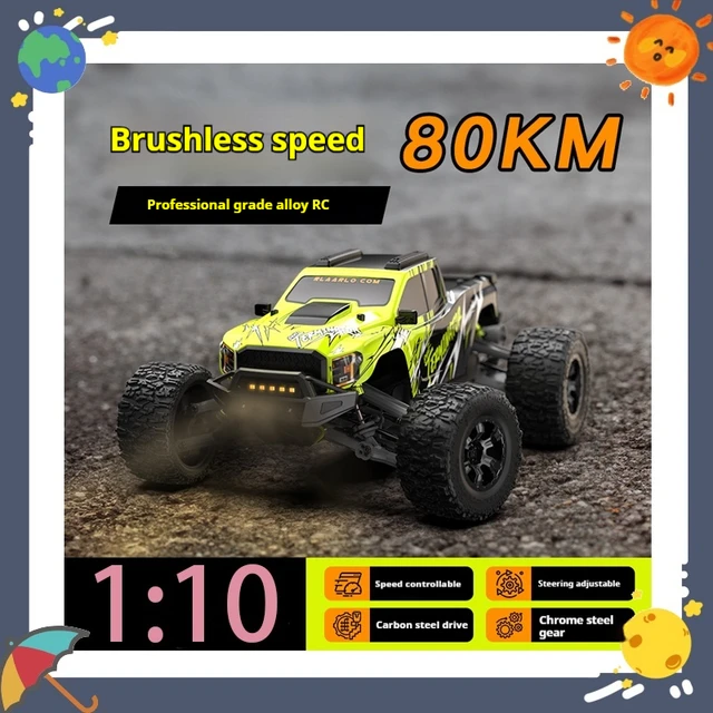 Universal Terminator 1:10 RC Car Remote Control Electric Brushless 4WD Off-Road Vehicle V2 Version Toy for Ages 14+ 6