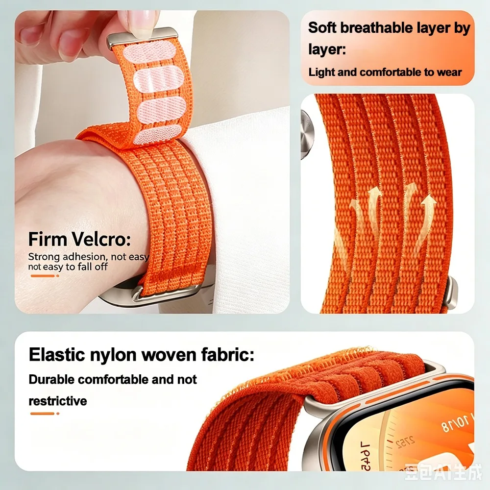 Breathable Nylon Sport Wrist Strap