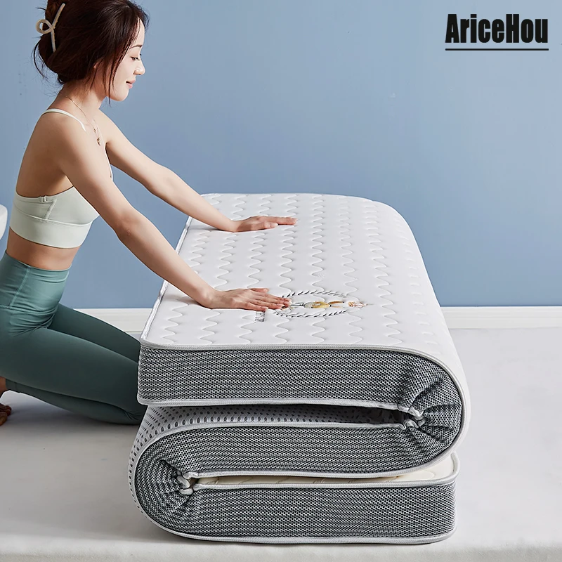 Latex Mattress Tatami Mat Memory Foam Mattress Bed for Household Student Dormitory Single King Queen Size