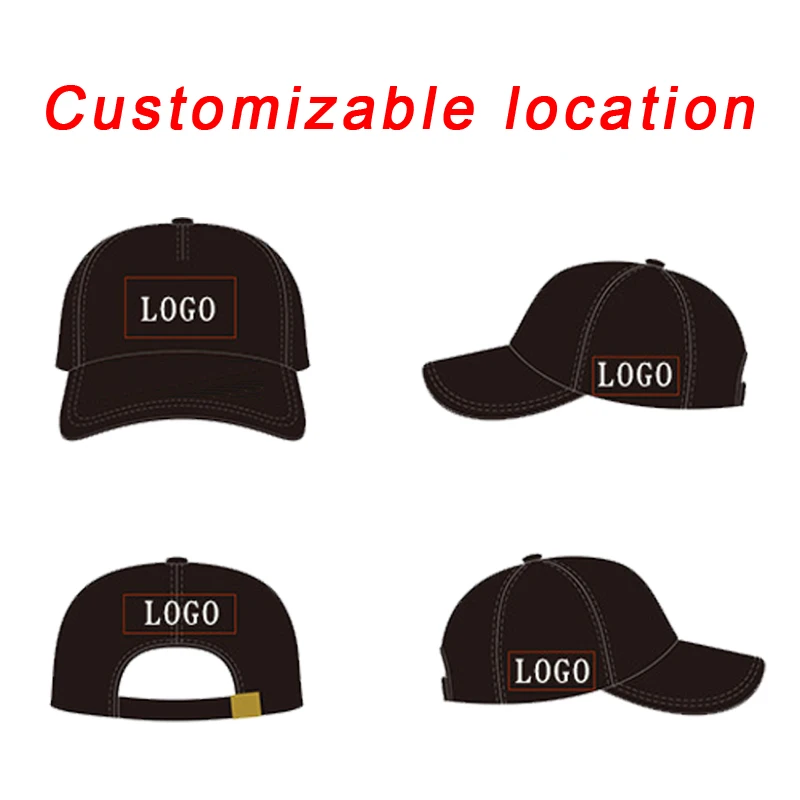 Baseball Caps Men's Hip Hop Snapback Adjustable Embroidery DIY