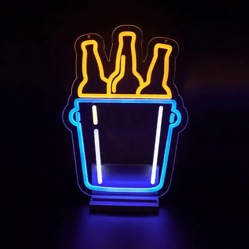 Beer Neon Sign Led Art Light Party Home Room Store Mall Restaurant Studio Bar Personality Wall Decor Creative Usb Neon Sign