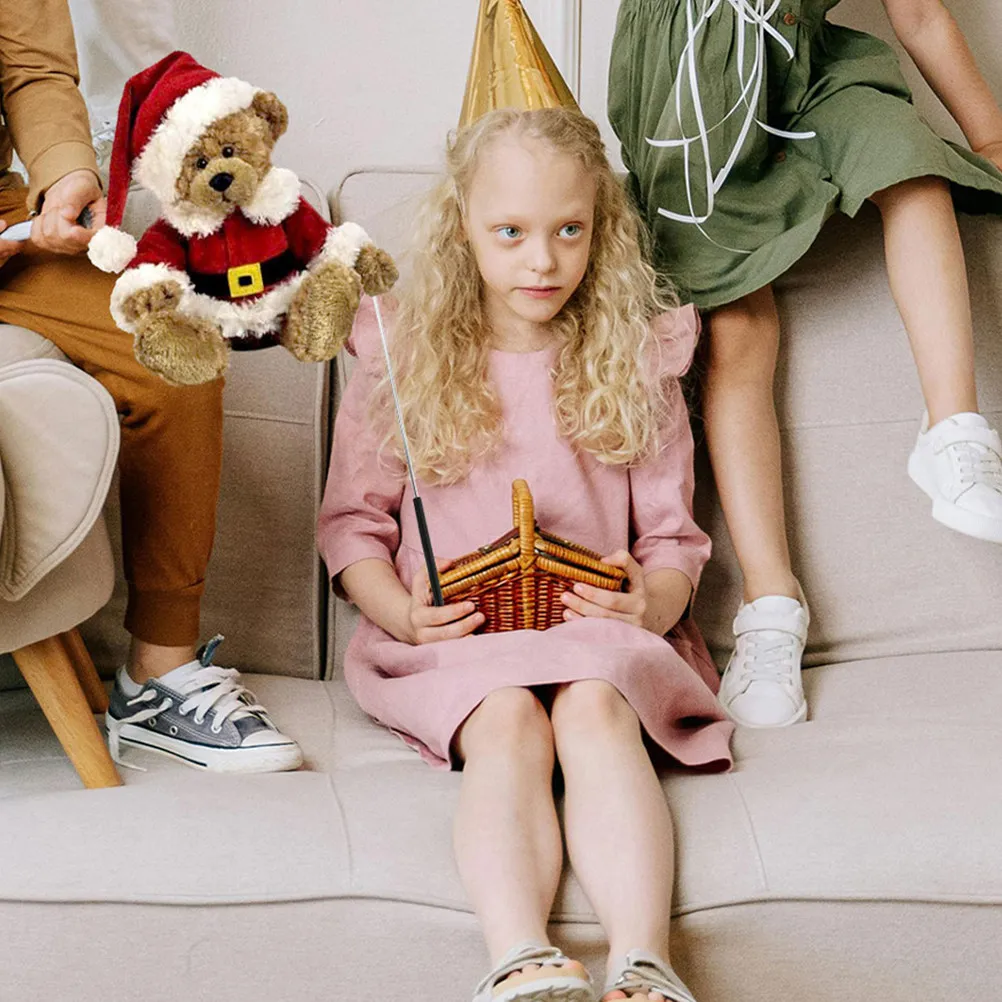 2개의 퍼펫 암 컨트롤 로드, 무대 어린이 공연을 위한 부드럽고 믿을 수 있는 퍼펫 움직임을 위한 실물 같은 퍼펫 무브먼트