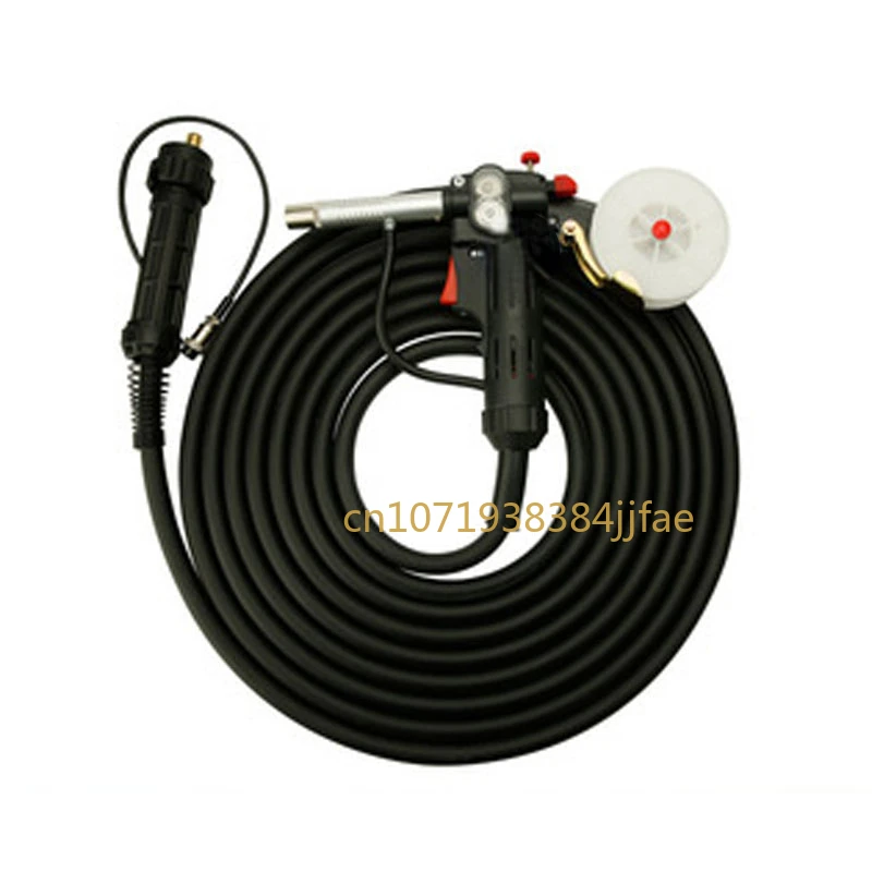 Mig-Soldador De Aluminio Con Conexion Europea, Almentador De Alambre, Boquilla Libre De Motor De 24V Cc, 10 Pies, 3 Metros