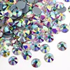 SS3-SS50 Crystal AB Color Hotfix Rhinestones Glitter Wholesale High Quality Iron on Rhinestones for Wedding Dress стразы 5
