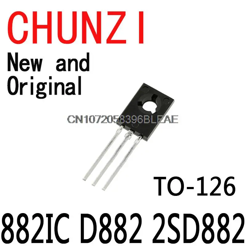 50 Pz/lotto D882 882 2SD882 NPN Medio Transistor Di Potenza TO-126 - Foto 11