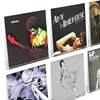 2pcs Acrylic Record Display Stand Shelf Clear Wall Mounted Vinyl Record Holder Floating Shelves LP Record Album Storage Rack 6