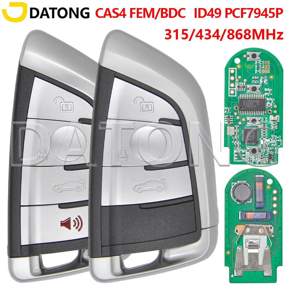 Car Remote Key for BMW 1 3 5 7 Series X1 X3 X5 X6 X7 F CAS4 CAS4+ FEM 2011- PCF7945 Replace Keyless Go