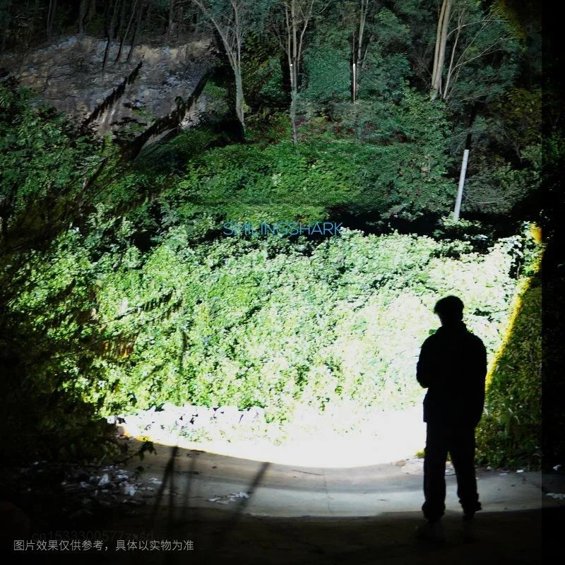 Iconic Brand Outdoor Strong Lights Flashlight Camping Emergency Portable High Brightness Multifunctional Rechargeable Lighting Lamp