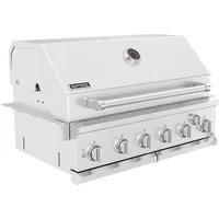 Premium Grill Built-in Head, 6-Burner with Rear Burner Propane Grill, Convertible to Natural Gas, 36 inches Built-In Island 1