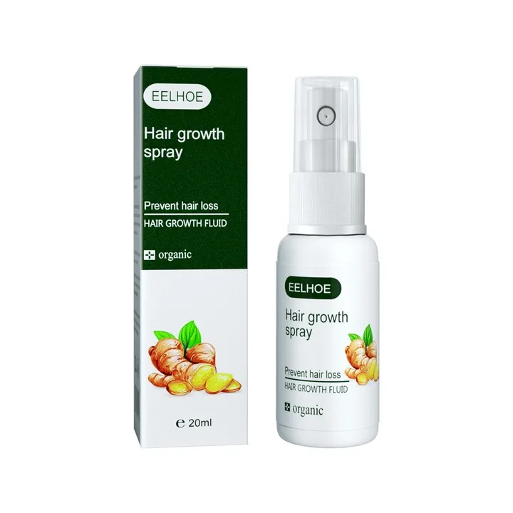 1 Pc Professional Ginger Anti Hair Loss Hair Growth Spray Essential Oil Liquid Care Loss Products ReGrowth Ginger Spray hair growth oil hair restoration products