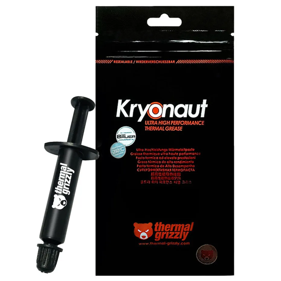 Thermal Grizzly Kryonaut Extreme KE Silicone Grease CPU GPU Cooling PC Radiator Cooler Large Capacity Compound Cooling Thermal P 2