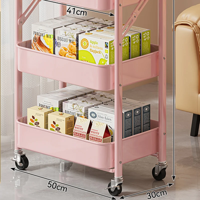 Spa Auxiliary Cart Metal Gold Car Wheels Stainless Rolling Trolley Storage Medical Small Manicure Carrello Con Ruote