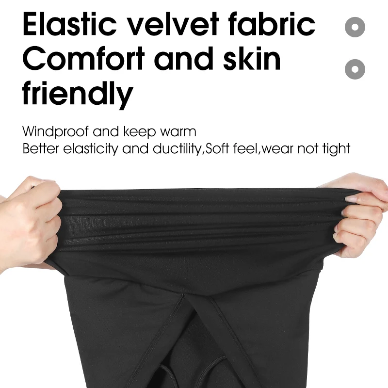 WEST BIKING Winter Windproof Cycling Headgear Warm Sports Full Face Cover Bike Hat Men Women Thermal Motorcycle Ski Cycling Cap