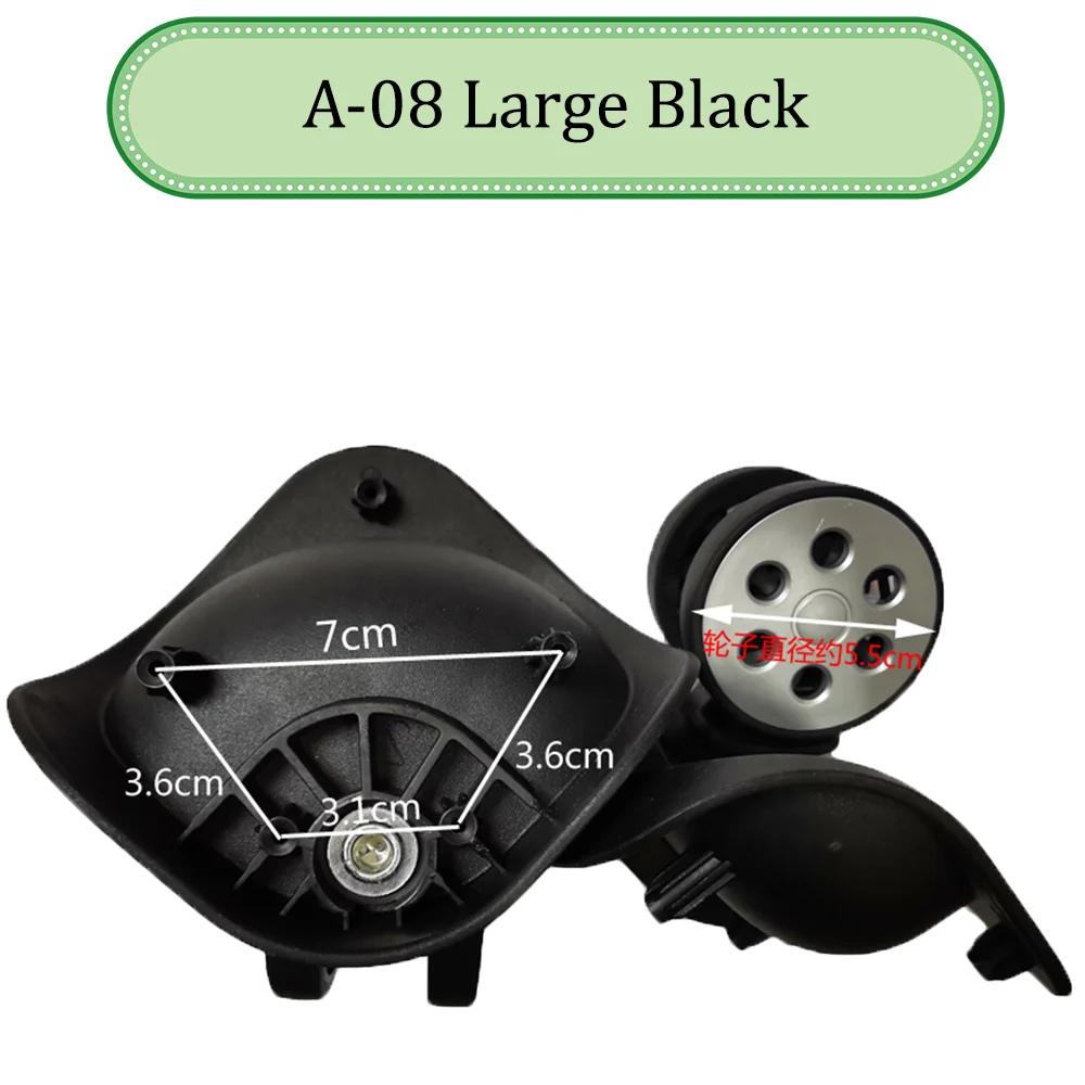 Suitable For Hongri A88 Universal Wheel Trolley Case Wheel Replacement Luggage Pulley Sliding Casters wear-resistant Repair