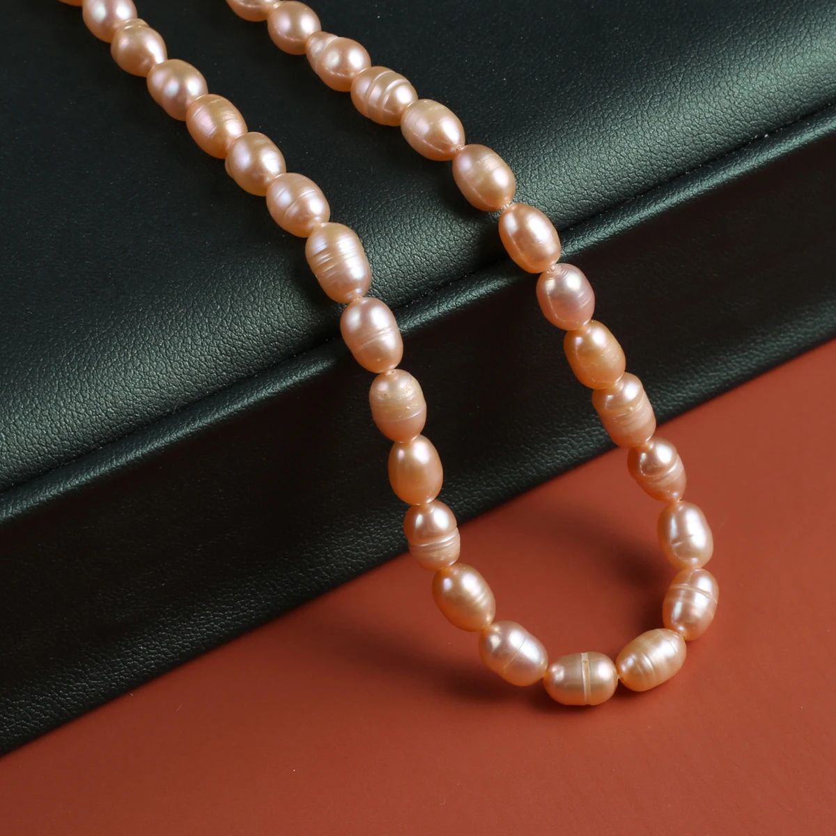 Natural Pearl Rice-Shaped Beads Exquisite Shape Elegant Appearance For DIY Jewelry Making Handmade Bracelet Necklace Length 36cm