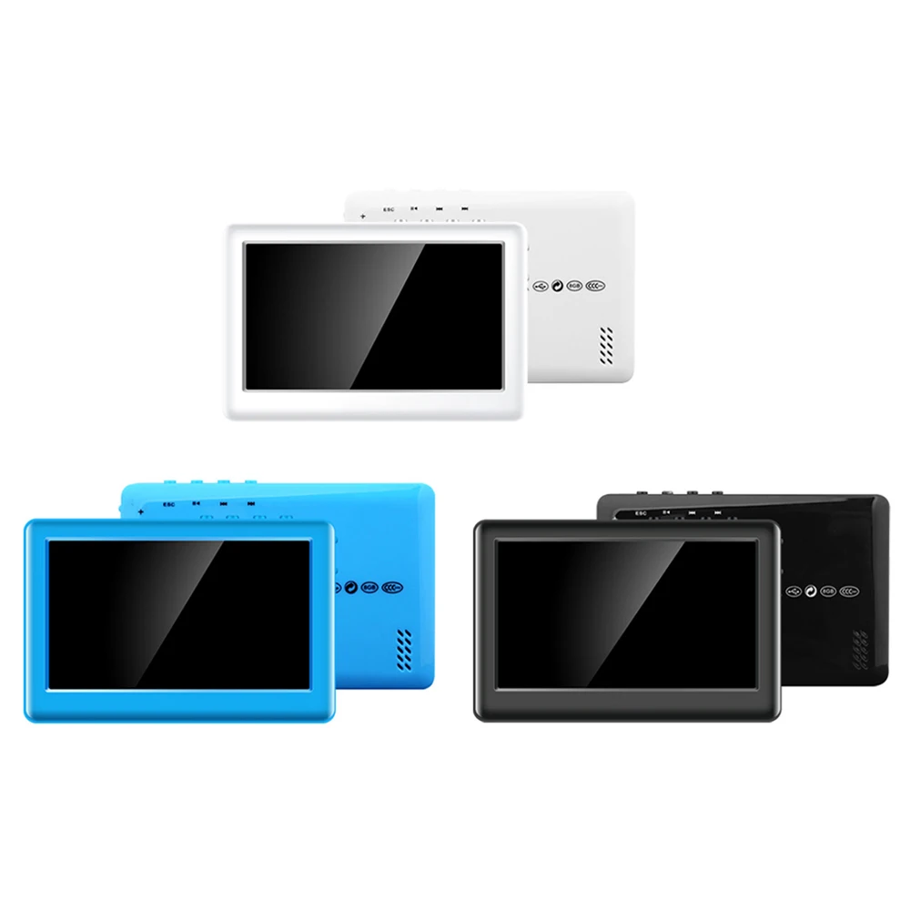 MP4 Player Music Player Mini Media Player HD 8GB MP5 Player 5 inch Long Standby Touch Screen Reproductor Mp4 Player MP3 E-book Reading Game 3200mA Video Card