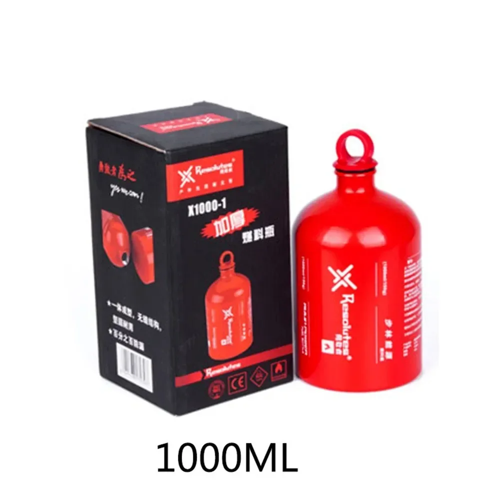 Description Picture 5 of item1500/1000/750/500 ML Outdoor Gas Oil Fuel Bottle Motorcycle Emergency Petrol Gasoline Canister Camping Cooking Stove Fuel Bottle