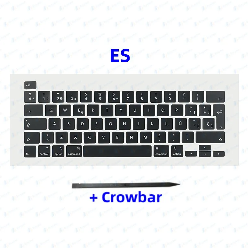 Original Keyboard Keycaps For MacBook Pro A2141 A2289 A2251 English US UK Russian Spain French