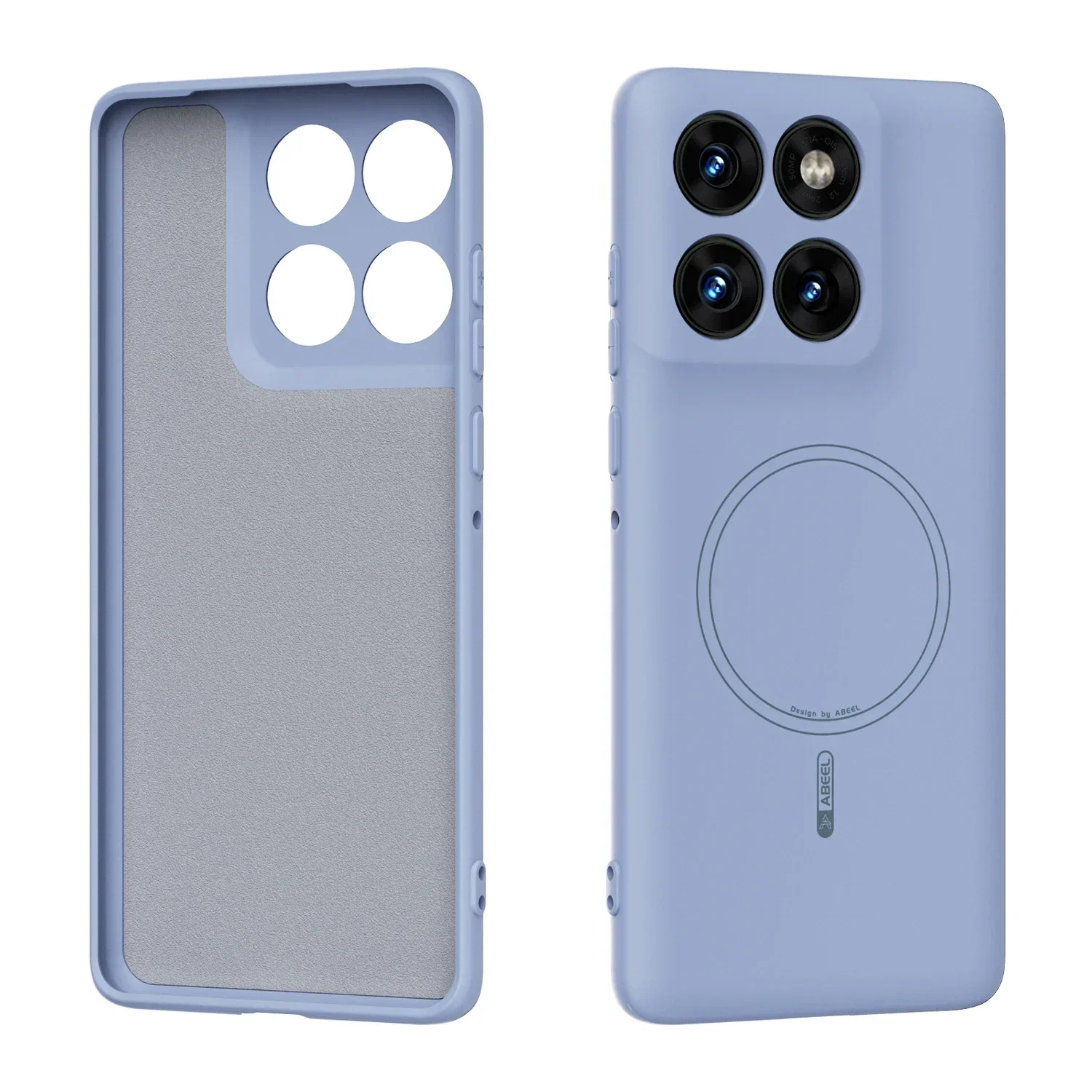 Official Soft Liquid Silicone Magnetic Phone Case in Handcrafted Design