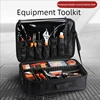 Tool bag portable multi-functional Oxford cloth canvas large thickened wear-resistant portable electrician repair tool bag 1