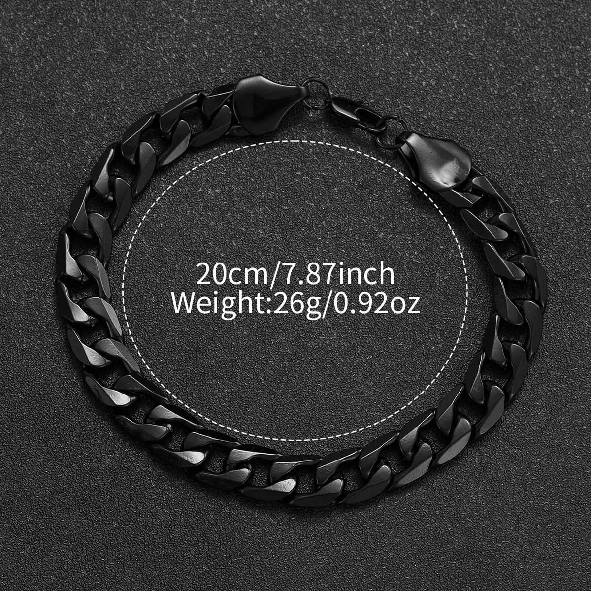 2pcs/set Men's Watch Simple Fashion Square Scale Dial Trendy Handsome Quartz Watch + Bracelet ( Box Not Included)