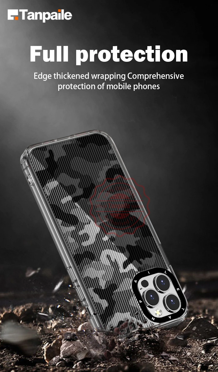 Ones Custodia Per IPhone 13 Mini In Silicone Trasparente | Sottile, Antiurto Militare, Con Amplificazione Audio, Anti-ingiallimento - 3