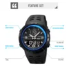 SKMEI 1655 Outdoor Sports Men's Electronic Watch Dual Display Multi functional Waterproof Student Exploration Watch 5