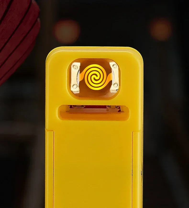 2025 Rechargeable Lighter Tungsten Wire Windproof Creative New Safety Remote Control Ignition Fireworks and Firecrackers Gadgets