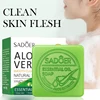 SADOER Aloe Facial Soap Face Wash Foam Facial Cleanser Moisturizing Firming Hydrating Oil Control Body Bathing Handmade Soap 2